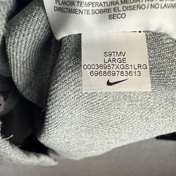 Nike Dri Fit Mens Large MLB San Francisco Giants Zip Front Jacket Gray Black - Picture 6 of 8